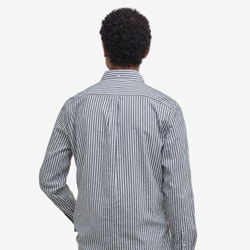 Barbour Cresswell Seersucker Shirt | Men's Shirts | Allen Edmonds