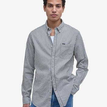 Barbour Cresswell Seersucker Shirt | Men's Shirts | Allen Edmonds