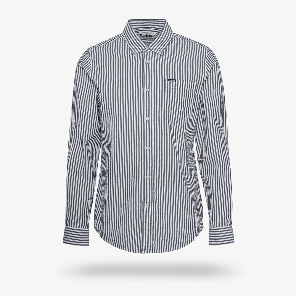 Barbour Cresswell Seersucker Shirt | Men's Shirts | Allen Edmonds