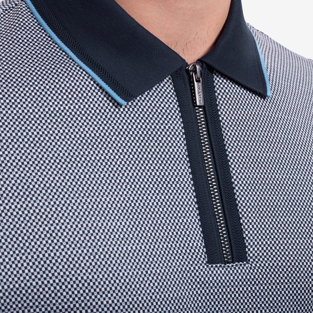 Bugatchi Quarter-zip Polo