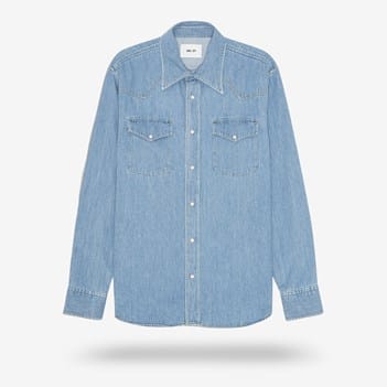 NN07 Ricky Denim Shirt | Men's Shirts | Allen Edmonds