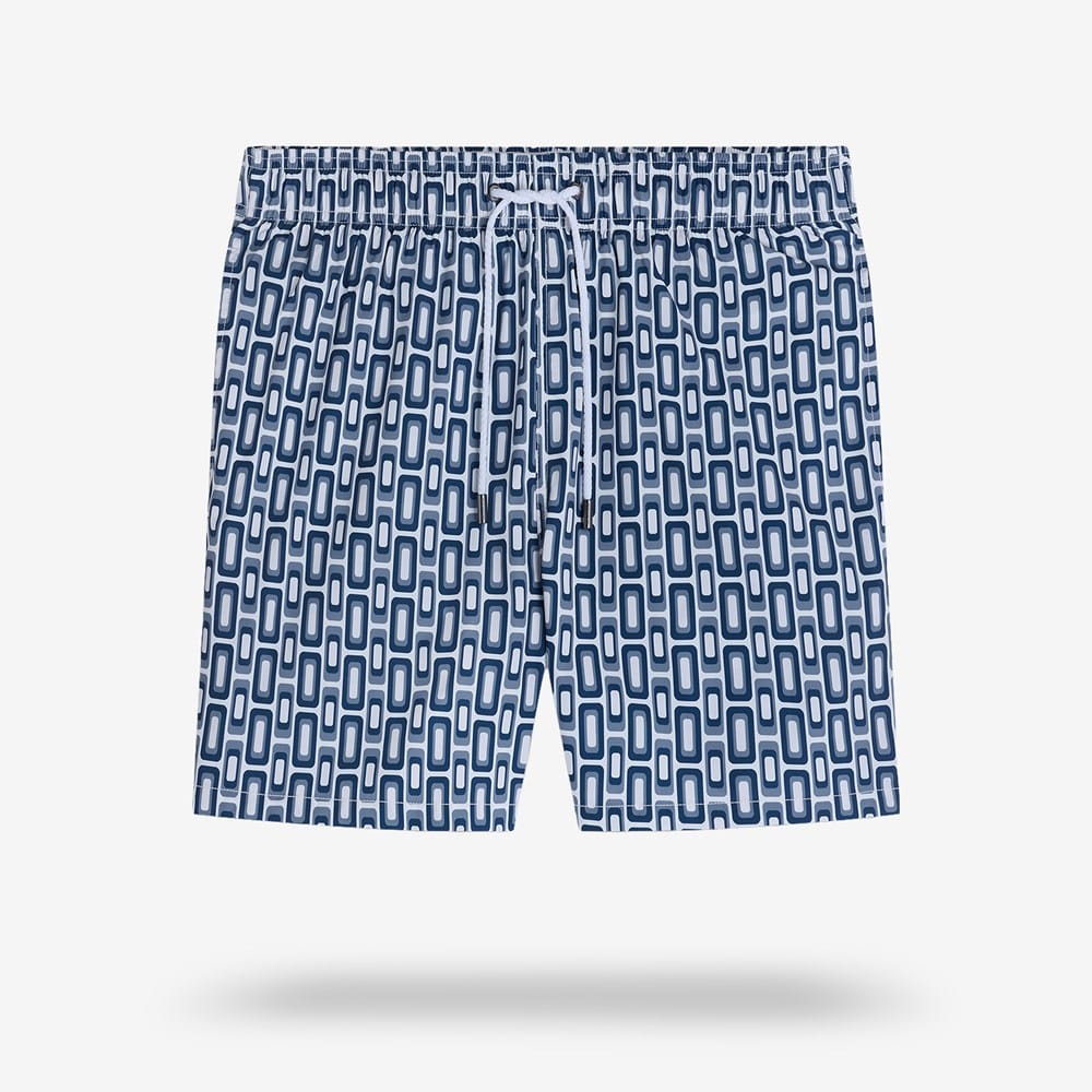 Bugatchi Cruz Mid-length Swim Trunks | Men's Pants | Allen Edmonds