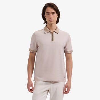 Bugatchi Quarter-zip Polo | Men's Shirts | Allen Edmonds