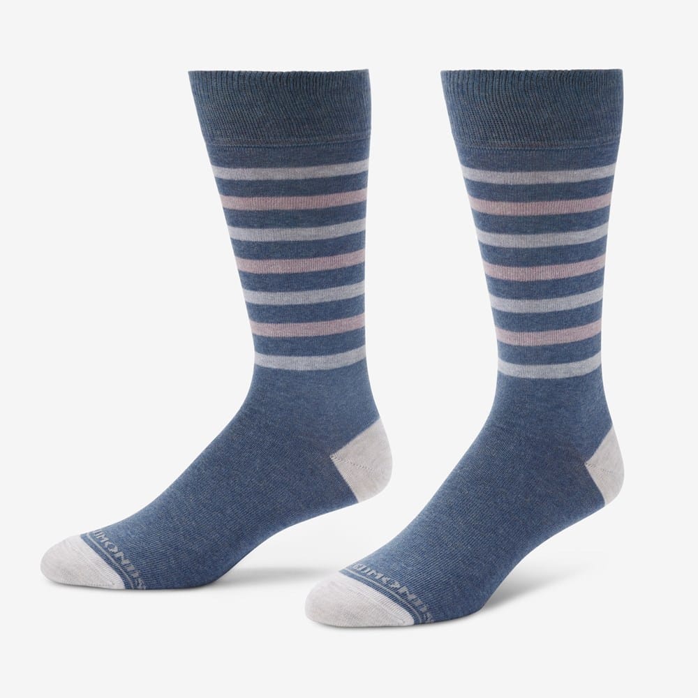 striped wool dress socks The Khaki Kings