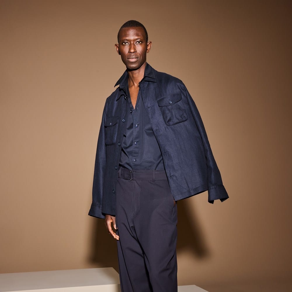 Eton Linen Four-pocket Overshirt | Men's Shirts | Allen Edmonds