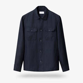 Eton Linen Four-pocket Overshirt | Men's Shirts | Allen Edmonds