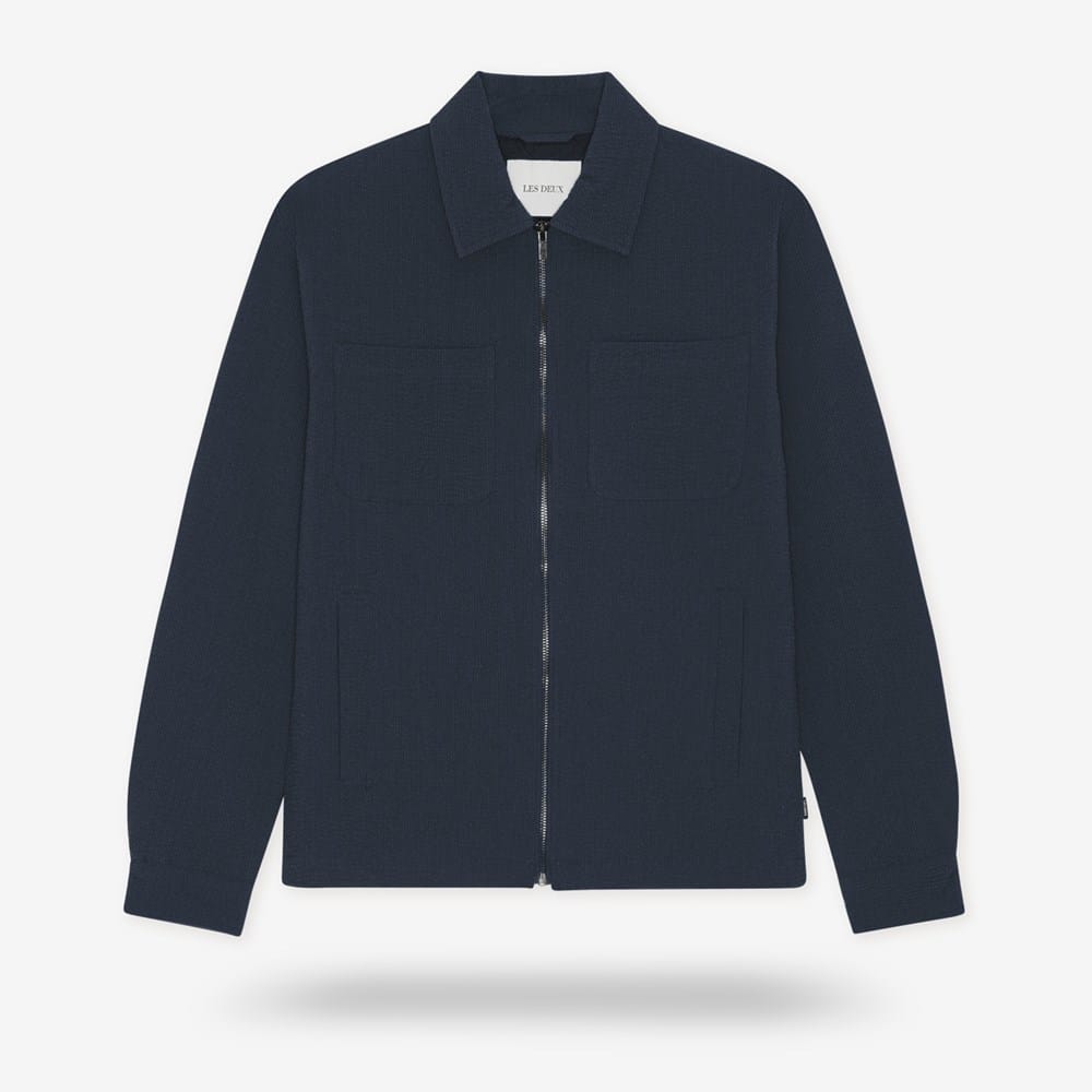 Les Deux Marseille Seersucker Jacket | Men's Outerwear | Allen Edmonds