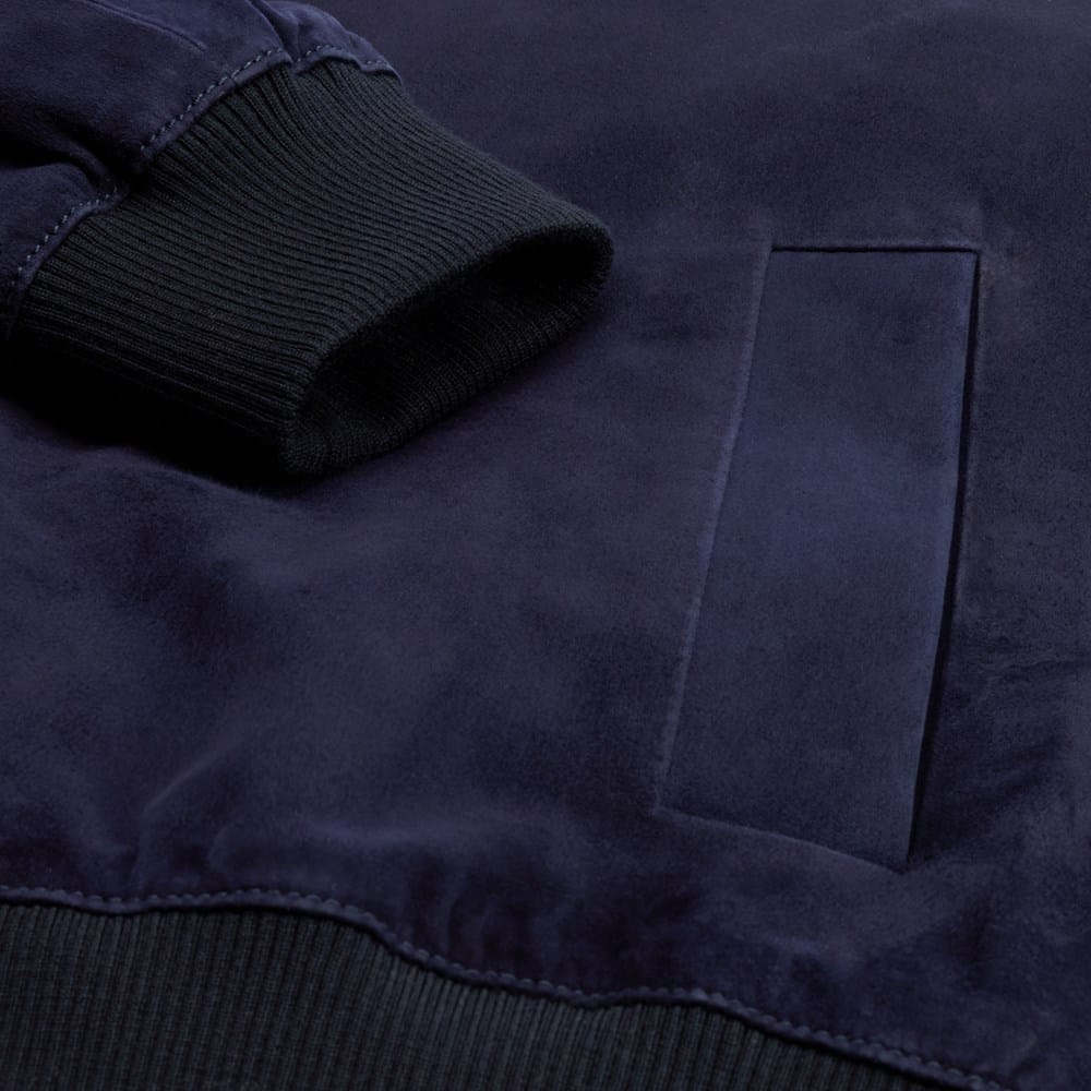 Altea Suede Bomber Jacket | Men's Outerwear | Allen Edmonds
