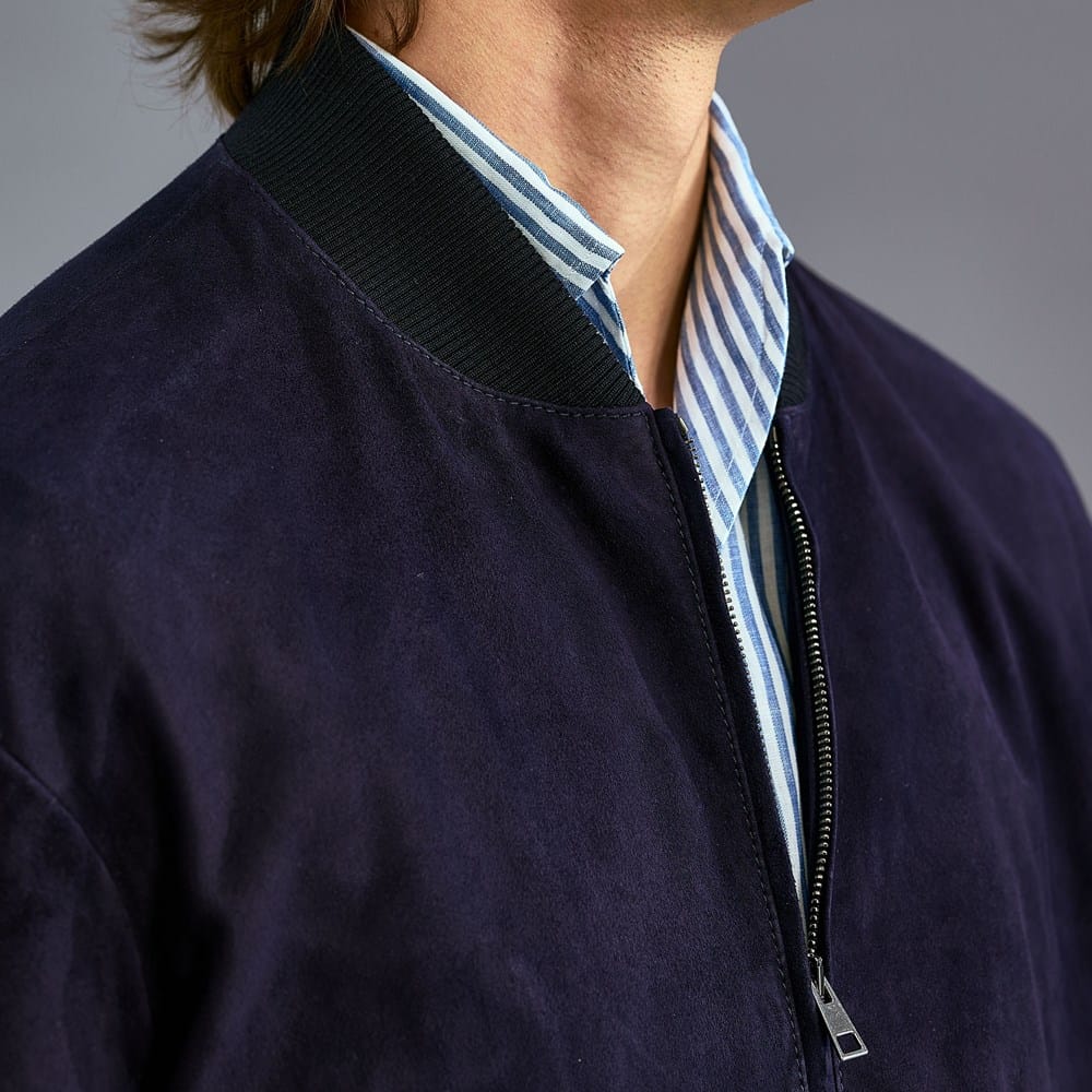 【Altea】スウェードジャケット Altea Suede Bomber Jacket | Men's Outerwear | Allen Edmonds