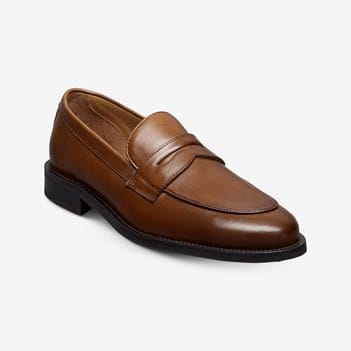 Allen Edmonds Como Woven Dark Brown Leather Penny Loafers 8228 Mens 11 D Como Woven Penny Loafer | Men main image 3