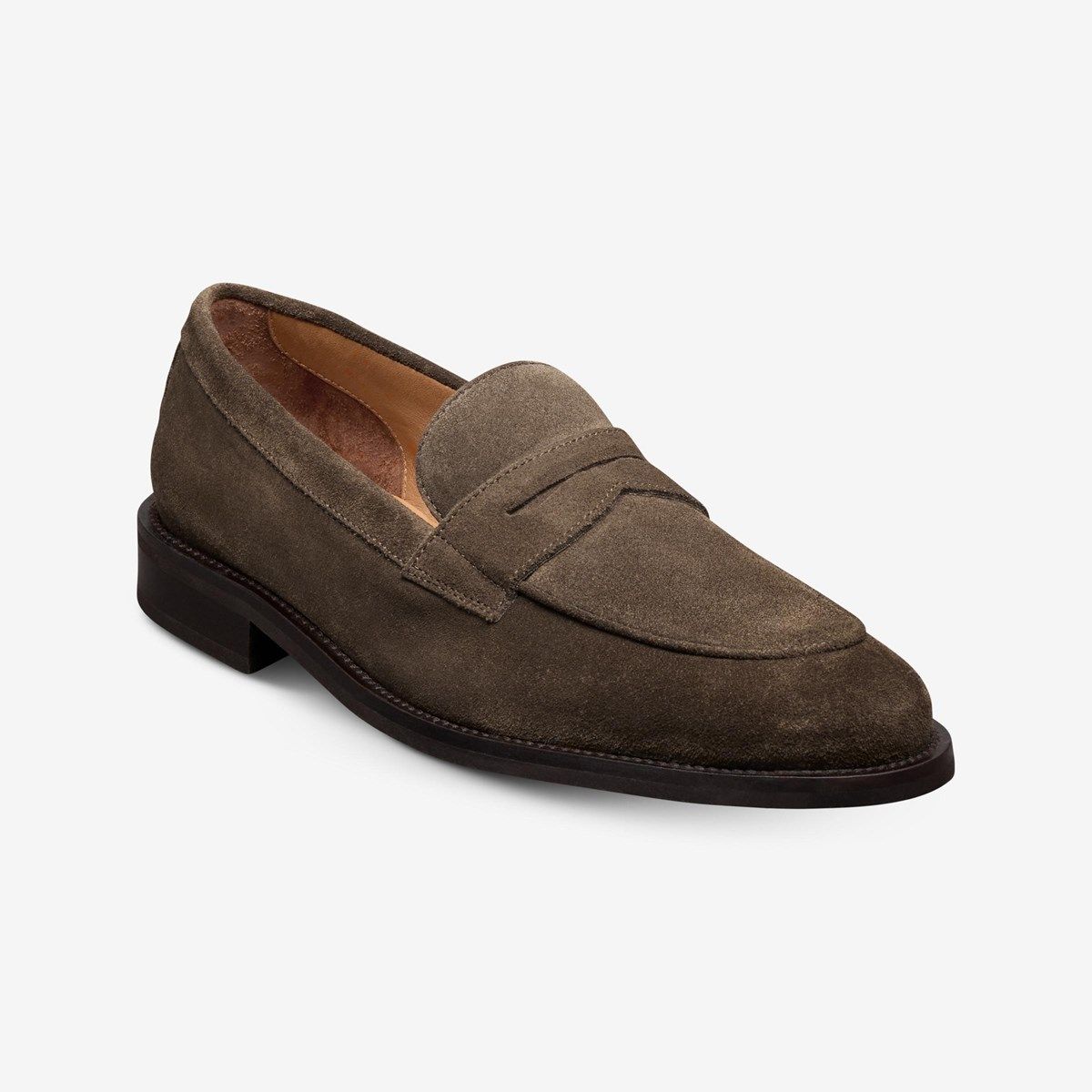 Allen Edmonds Wilder Suede Venetian Loafers Slip On Dress Shoes Brown Sz 9.5D Men main image 3
