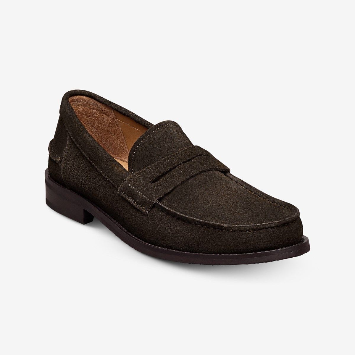 mens brown loafers dress shoes Men's Brown Slip-On Dress Loafer Shoes-Bruno Marc