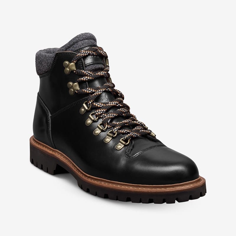 Allen Edmonds Whistler Weather-ready Hiker Boot Boots in Black Chromexcel Leather, size 9.5 3E