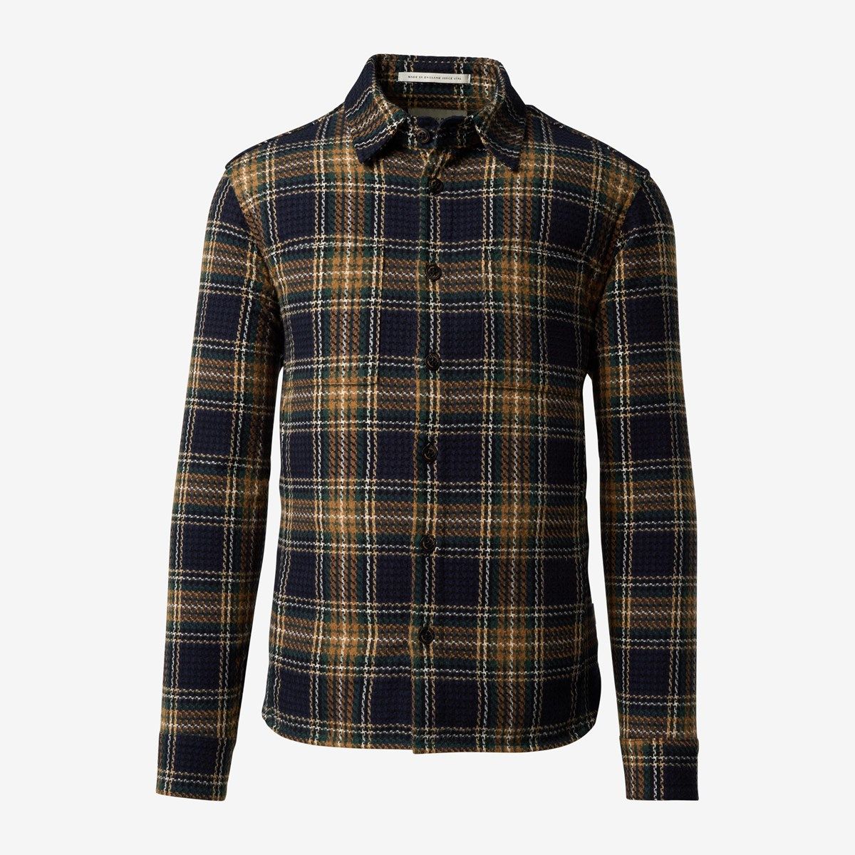 Check Overshirt | Men's Shirts | Allen Edmonds