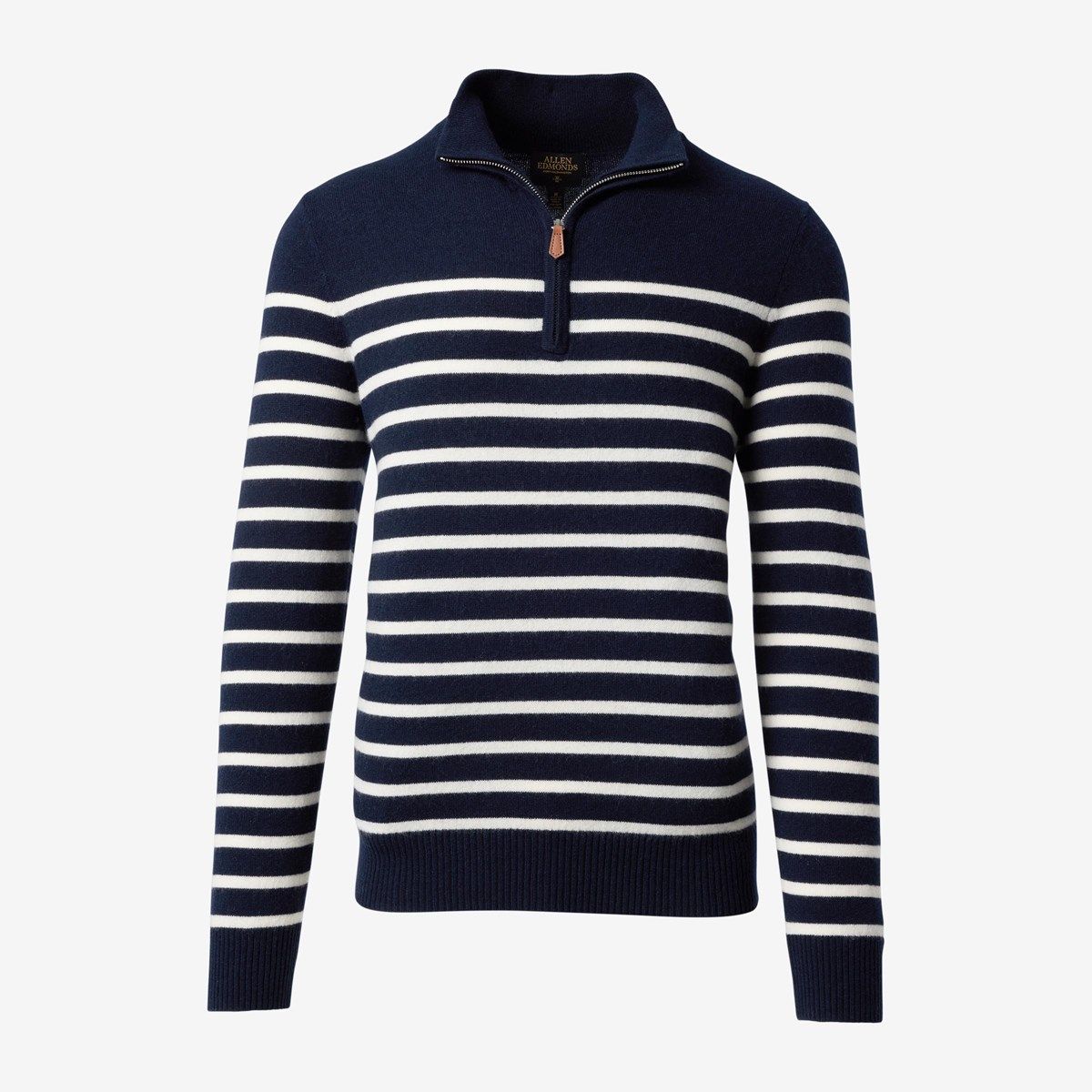 Cashmere Quarter-zip Sweater | Men's Sweaters | Allen Edmonds
